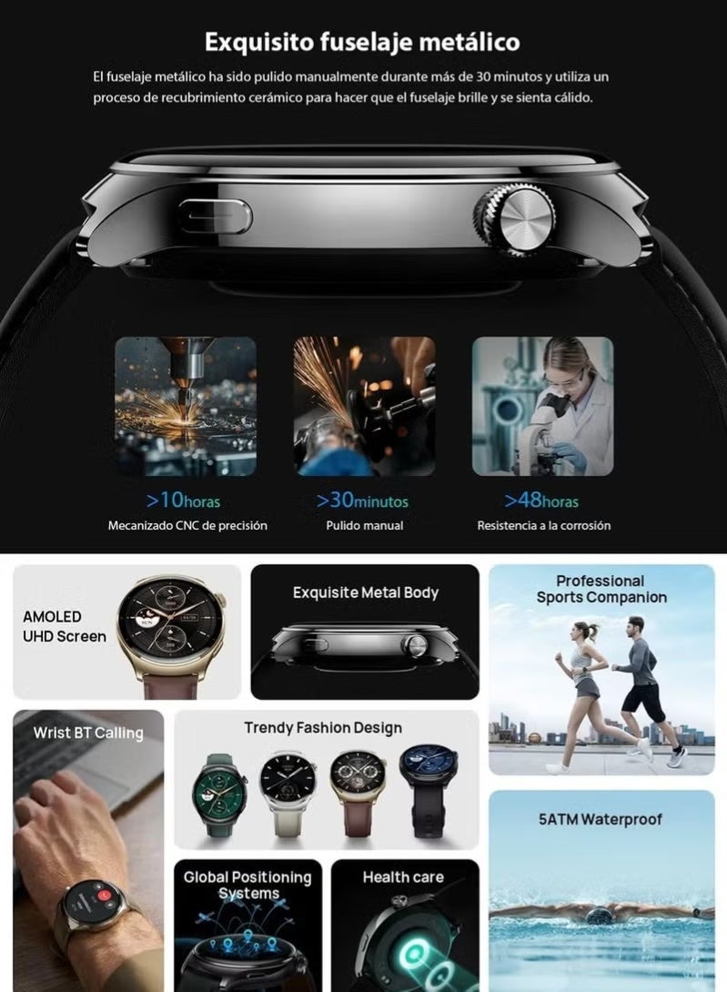Mibro Lite 3 Pro Smart watch-gray - Image 4