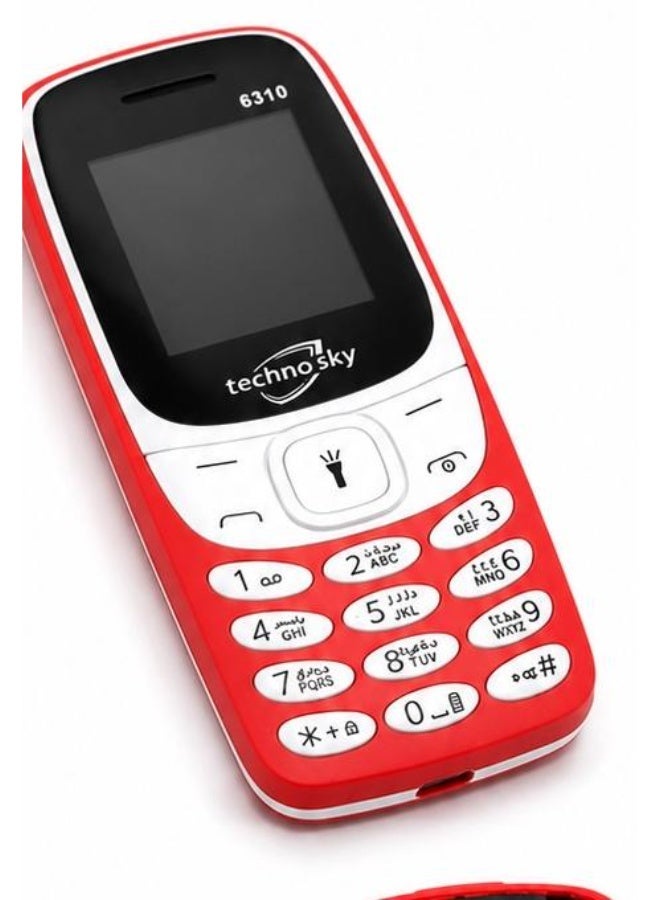 techno sky Mobile Phone Dual SIM 4G With 1.77 Inch Display Multi-Color - Image 2