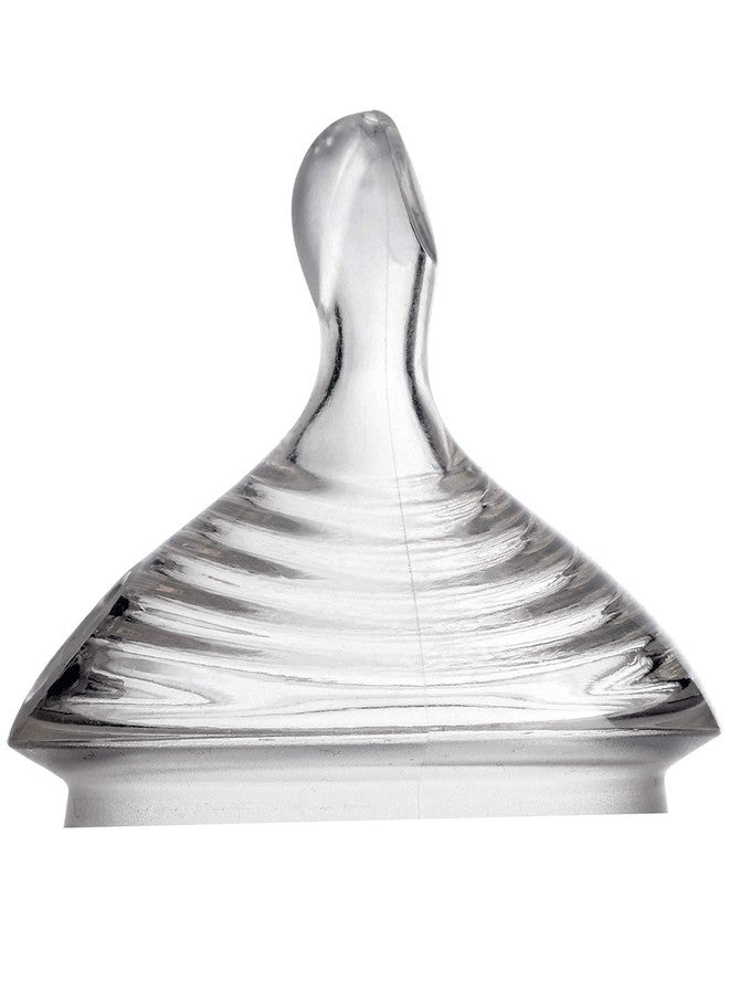 NUK Simply Natural Baby Bottle Nipples - Slow Flow, Silicone, Extra Soft, Anti-Colic Air System, BPA-Free, Pack of 2 - Image 3