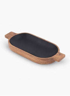 Platter Matte Blk/Nat 45X19X5Cm - pzsku/Z5558608F24BCD350C487Z/45/_/1680253970/b0de03f3-7708-44dd-affe-db760671362c