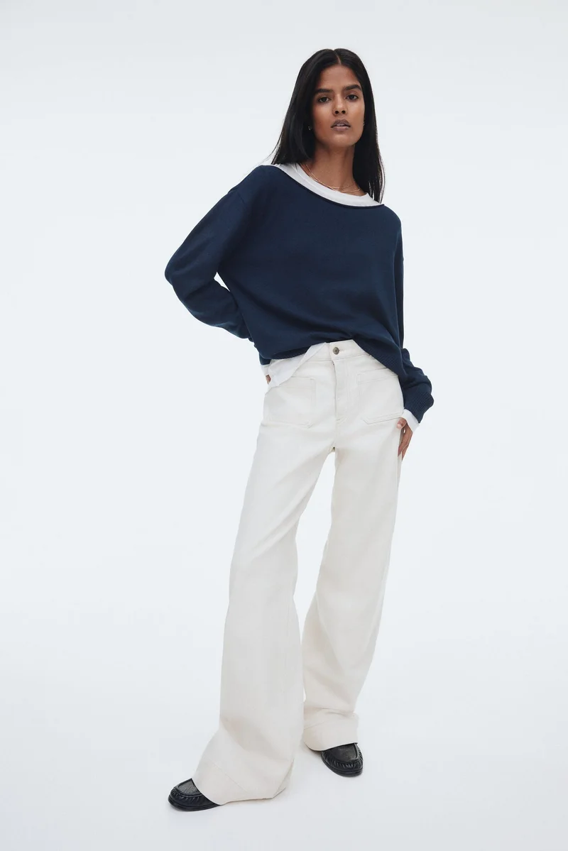 H&M Off-the-shoulder jumper