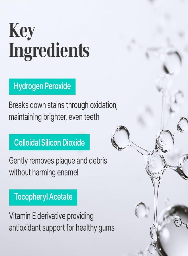 LiveOrals Puredia Whitening Toothpaste 80g – Fluoride-Free, Nano Hydroxyapatite & Hydrogen Peroxide, Sensitive Teeth, Enamel Strengthening, Natural Mint Gel - Image 5