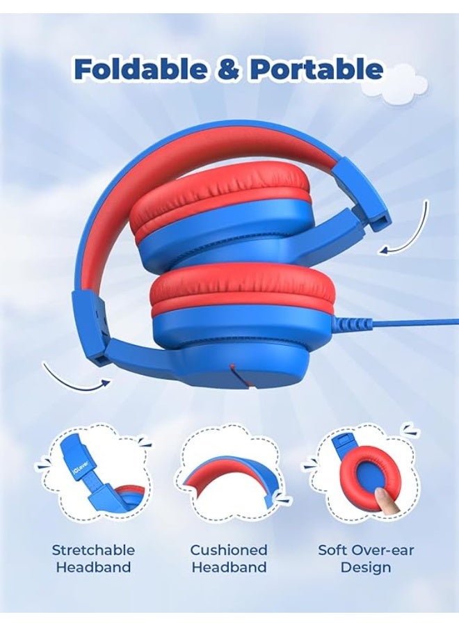 آيكليفير سماعات رأس مزودة بميكروفون للمدرسة - Image 4