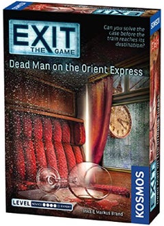 Thames & Kosmos Exit Dead Man On The Orient Express ; Exit The Game A Kosmos Game ; Familyfriendly Cardbased Athome Escape Room Experience For 1 To 4 Players Ages 12+  - Image 1