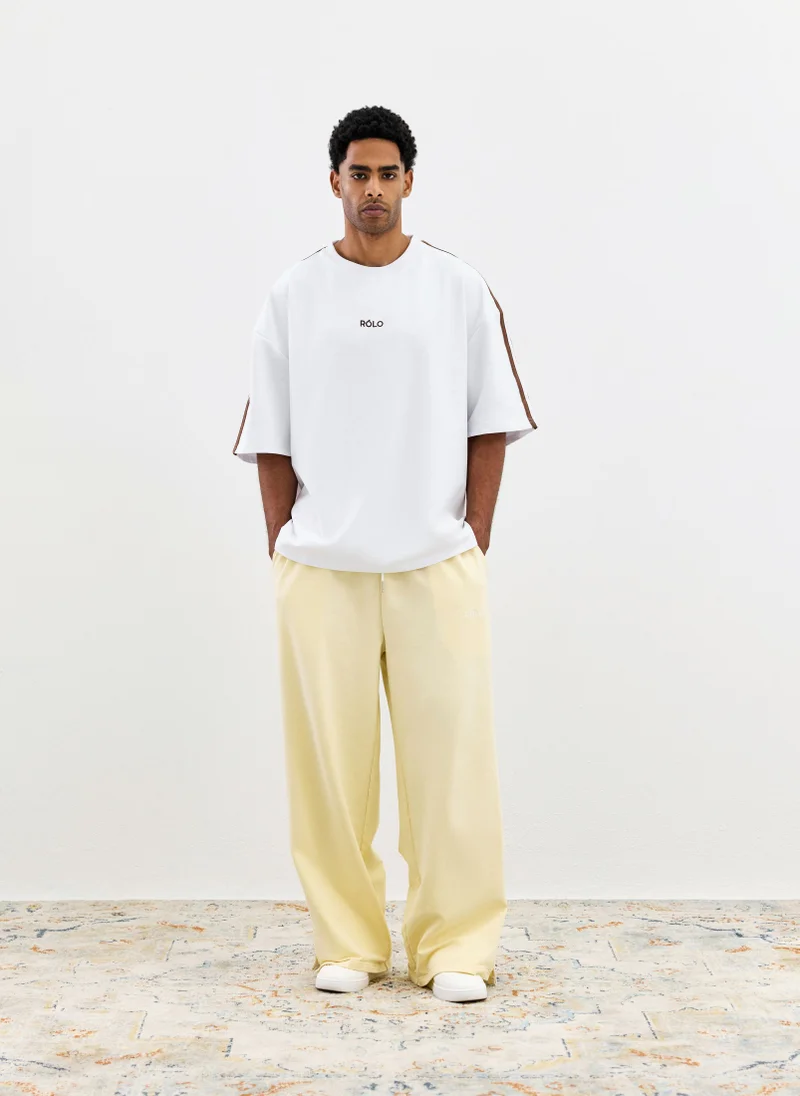 RÓLO Relaxed Track Pants - Yellow
