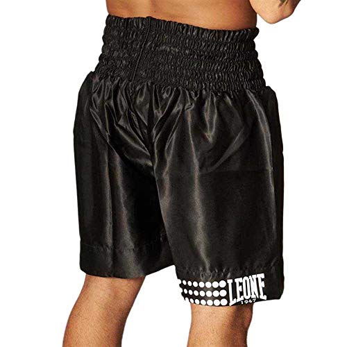LEONE 1947 UnisexAdults Knee Length Regular fit Boxing Shorts Black - Image 3