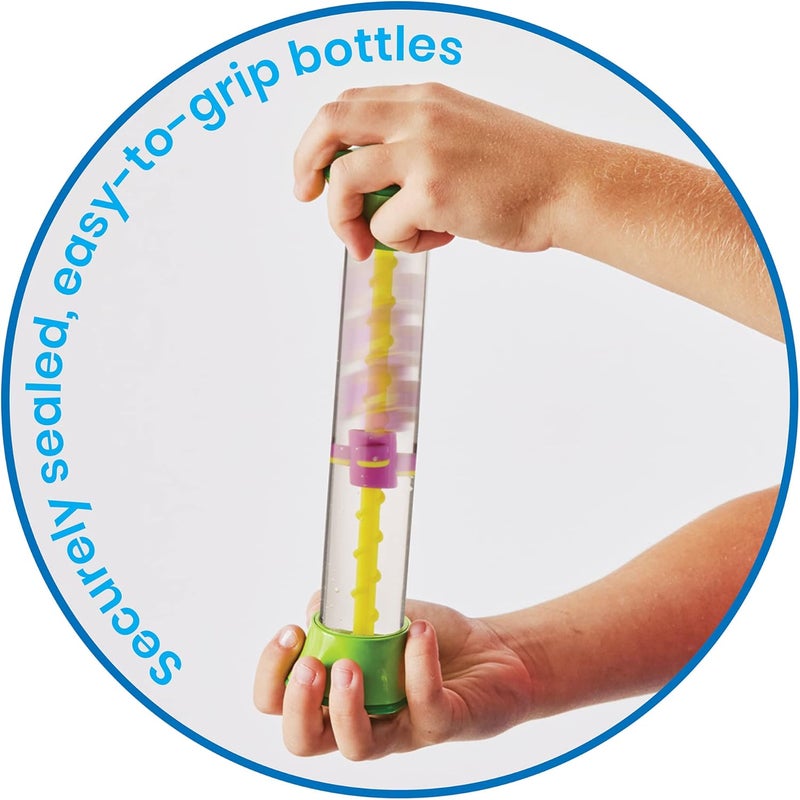 hand2mind hand2mind Sensory Fidget Tubes Calming Toys for Kids Occupational Therapy Toys Play Therapy Stress Relief Toy Comfort Items for Anxiety Calm Down Corner Supplies Set of 4 - Image 5