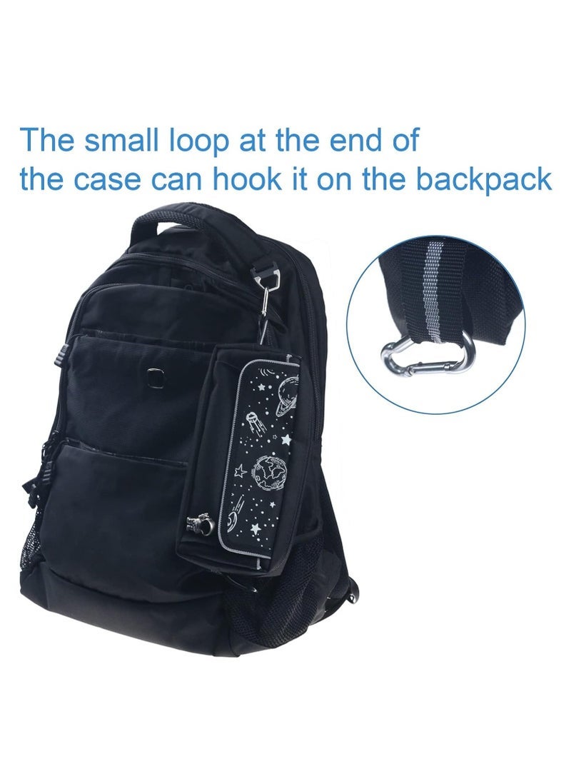 Large Capacity Pencil Case, Pencil Case Beautiful Pencil Bag Portable Multifunctional Bag Organize Office Junior College Large Locker - Image 2