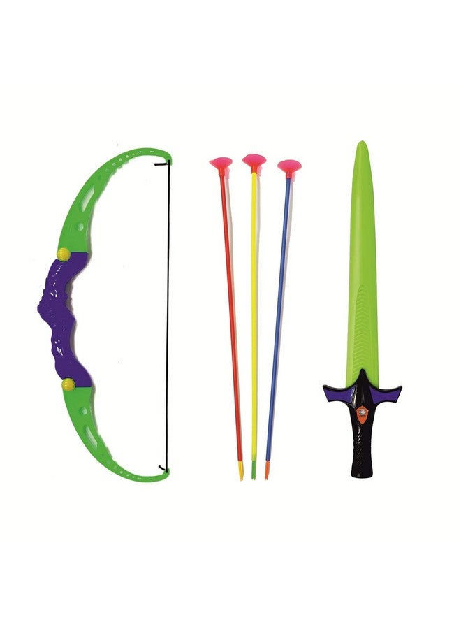 راتاناز مجموعة الرماية الفائقة من راتنا مع سيف متوهج للأطفال، سلاح متعدد الألوان - Image 1