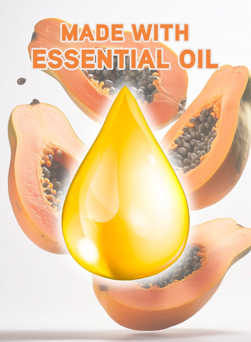Elegant 6-Pieces Papaya Shower Gel 1 Liter - Image 3