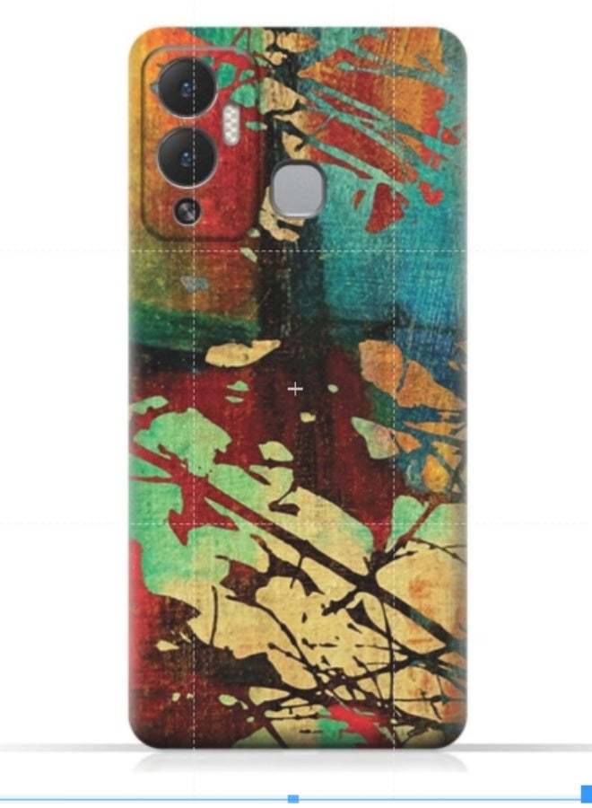 إيه إم سي ديزاين غطاء حماية بطبعة هاتف انفنيكس هوت 12 بلاي NFC