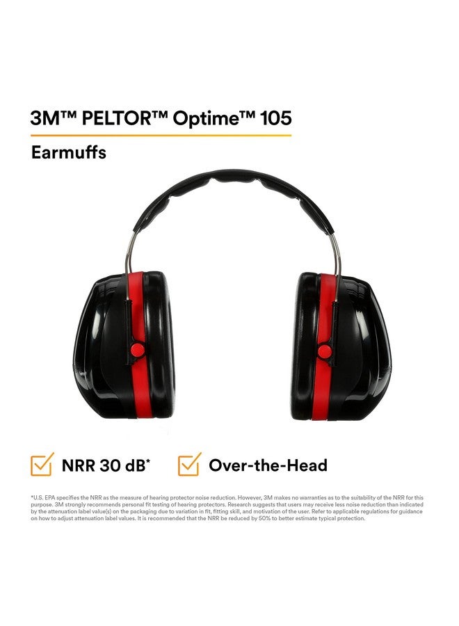 3M Cash10A Peltor H10A Optime 105 Earmuff