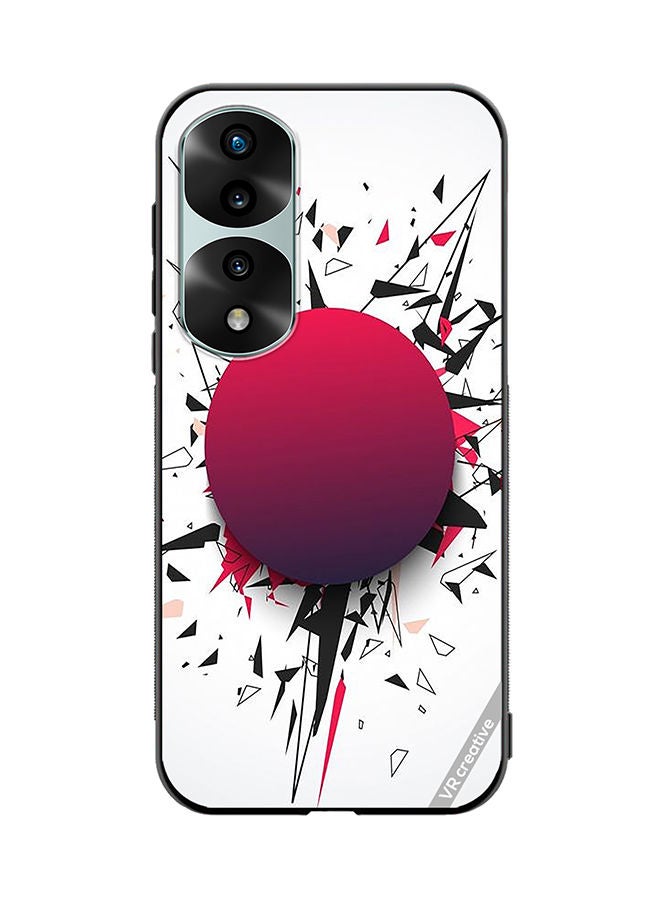 VR CREATIVE Protective Case Cover For Honor 70 Pro Abstract Design Multicolour - Image 1