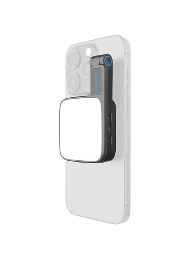 Amaran GO Mini Folding LED Light for Smartphones, MagSafe Compatible, (Charcoal) - Image 1