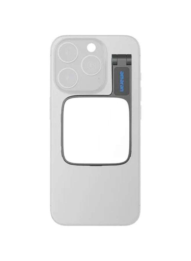 Amaran GO Mini Folding LED Light for Smartphones, MagSafe Compatible, (Charcoal) - Image 4