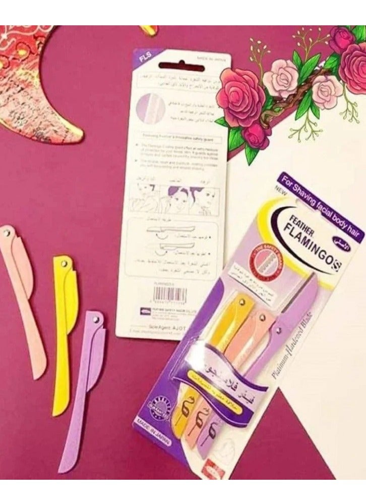 فيذر أداة حلاقة الشعر من فيذر فلامينجو اس - 3 قطع - Image 2