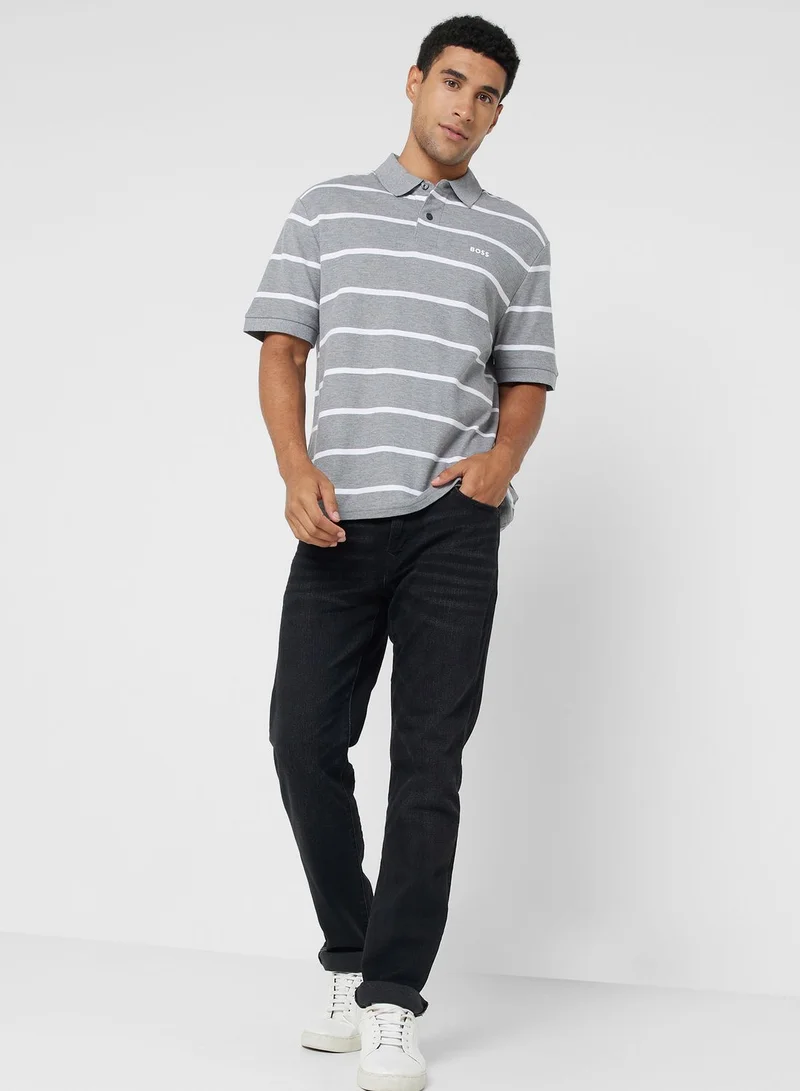 BOSS Striped Polo