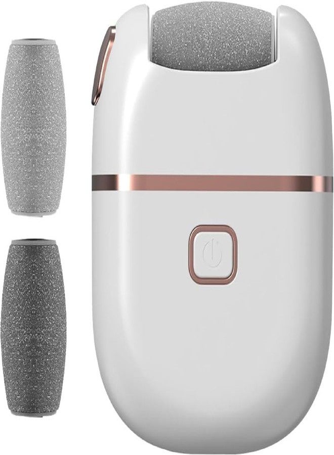 YAVRIXZ Electronic Pedicure Roller tool for Home Automatic Foot Grinder Removes Dead Skin Removal Dead Skin Remover Polishing Wood with Roller Heads Flawless Pedi Electronic Pedicure Tool Callus (2 ROLLER ) - Image 1