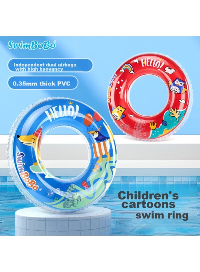 Swimbobo Children's Swim Ring, Kids' Armpit Float Ring For Ages 6 And Above, Baby Swim Ring For Boys And Girls, K5101m Size - Image 1