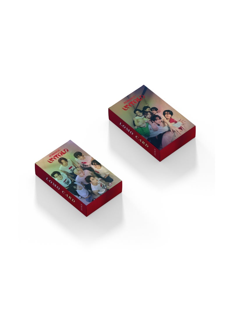 NIBEMINENT 55 Pcs Kpop ENHYPEN ROMANCE : UNTOLD Lomo Cards Card For Fans Collection Gifts - Image 3