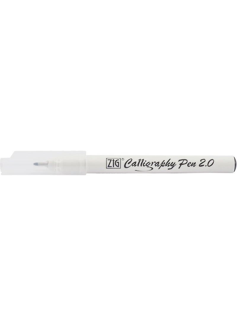 Zig - Calligraphy Pen 2.0Mm Pc-210 Black - Image 1