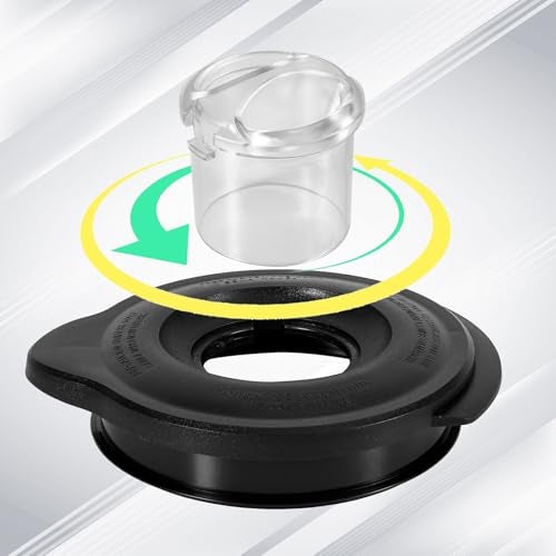 Gosknor Blender Jar Lid Cover Compatible with Oster 6-Cup Pro 1200, Blender Lid Replacement Parts Accessories Plastic Mixer Jar Cap Top for Oster Osterizer Classic Series Blenders Glass Jar - Image 3