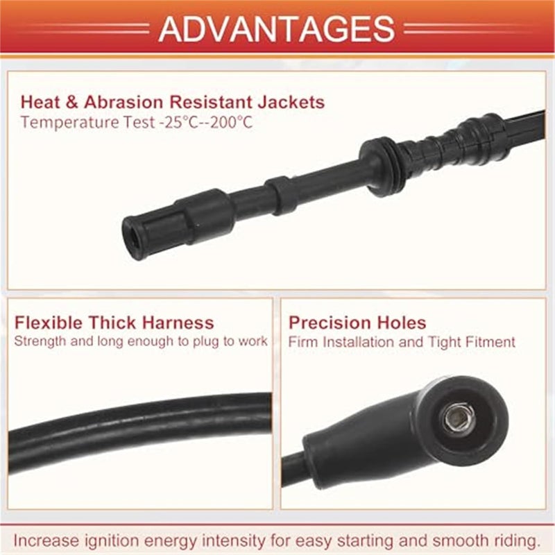 Vuzmode Ignition Coil Wires for Volkswagen - Image 2