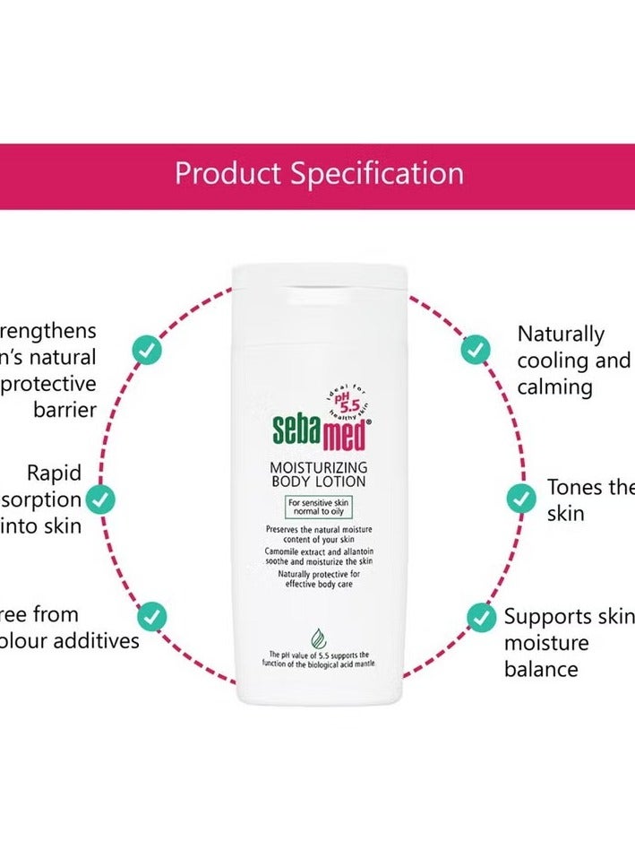 Sebamed Moisturizing Body Lotion 200 mL - Image 2