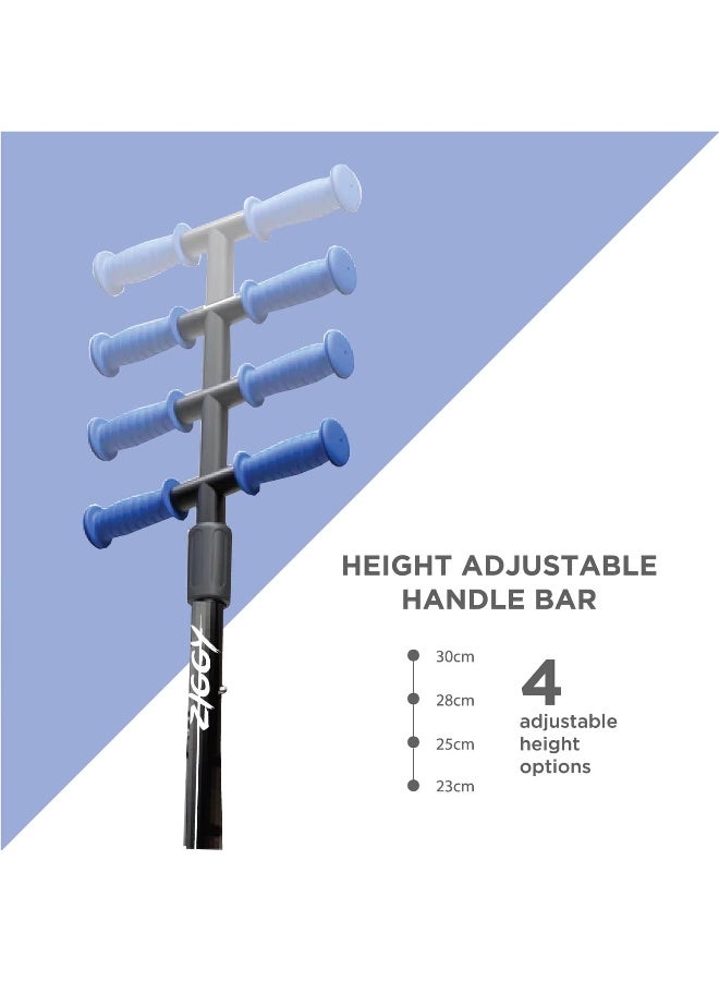 Ziggy سكوتر زيغي ثلاثي العجلات مع إضاءة LED (أزرق) - Image 4