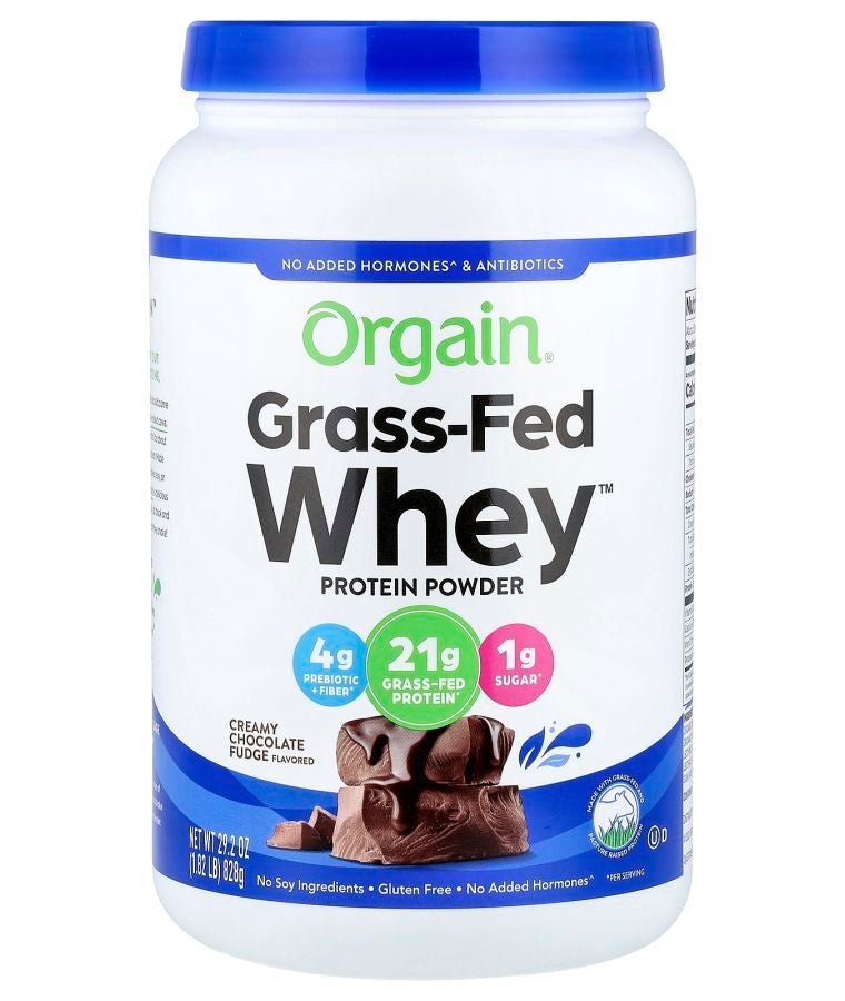 Grass-Fed Whey™ Protein Powder Creamy Chocolate Fudge 1.82 lb (828 g)