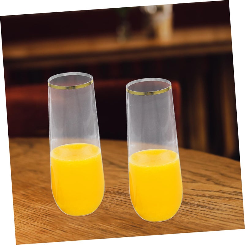 Shatterproof Plastic Wine Glasses Set Of 5 Unbreakable Reusable Cups For Parties Events Home Use - Image 4