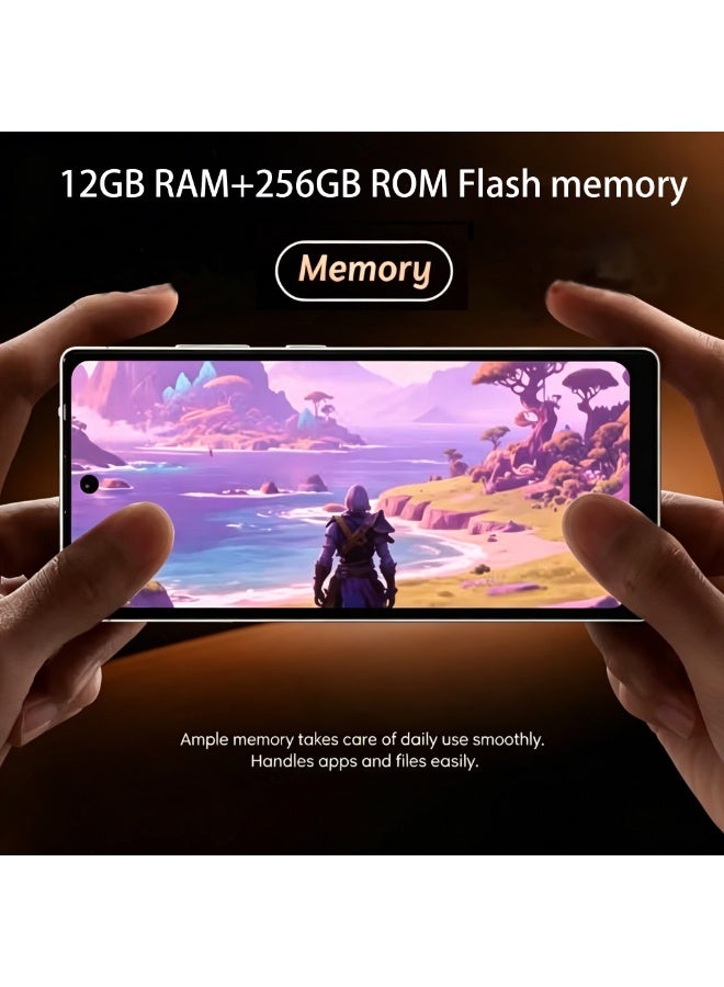 CALUS S26 Ultra smartphone features a 6.8-inch HD display, a 6800mAh battery, 12GB of RAM, 256GB of internal storage, Android 14, and comes with a stylus. - Image 4