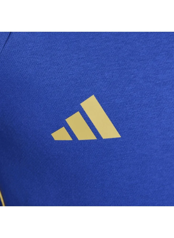 Adidas adidas Messi Hoody Y Blue Football Sweatshirts 5-6Y
