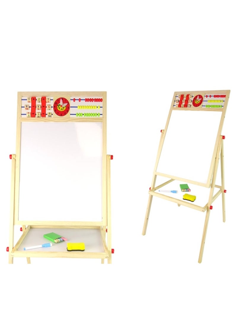Factory Price لوحة رسم خشبية دوارة مع ملحقات الرسم - Image 2