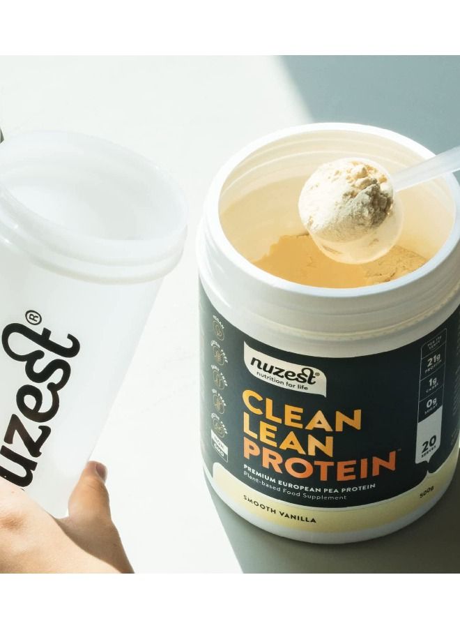 Nuzest Clean Lean Protein, Smooth Vanilla, 500gram, 20 Servings - Image 4