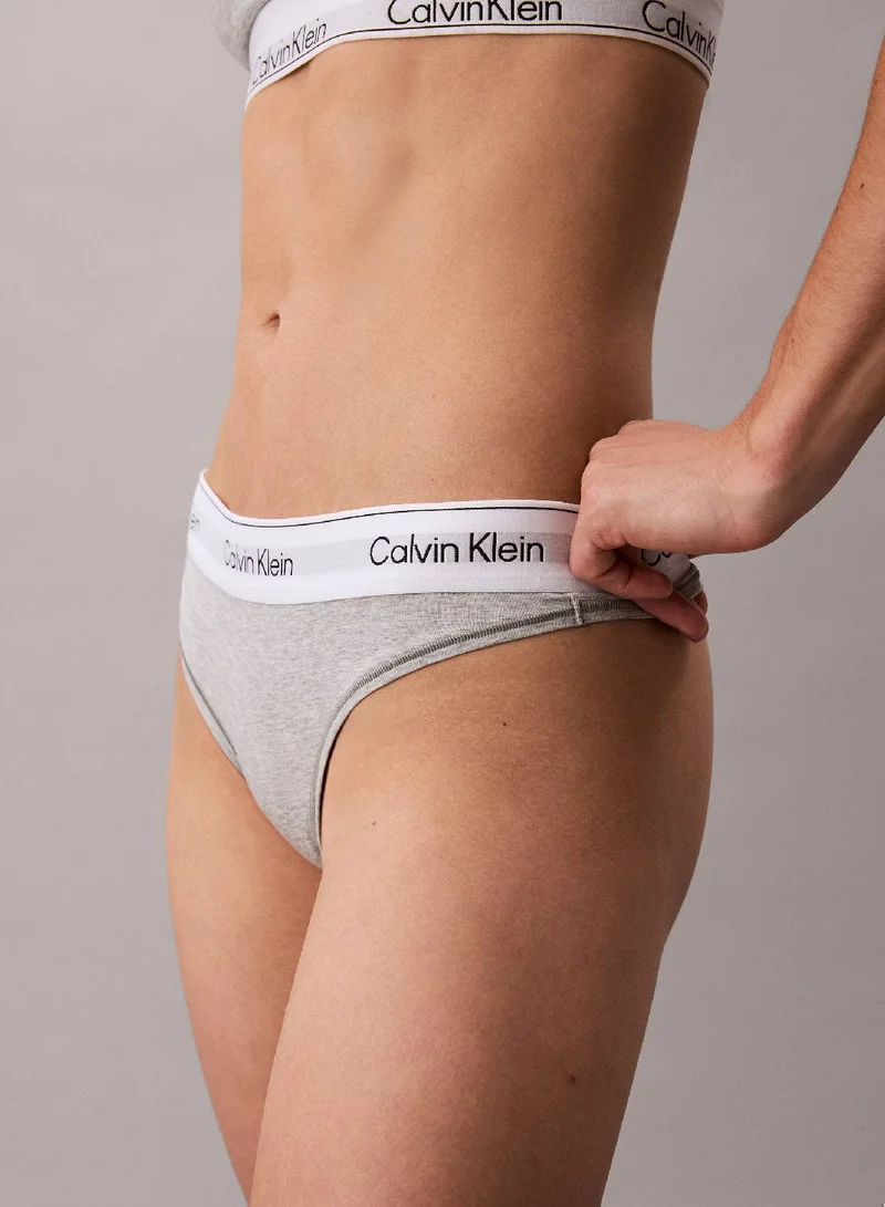 CALVIN KLEIN Thong - Icon Cotton Modal