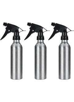 minkissy 3pcs 250ml Spray Bottles Aluminum Fine Mister Water Sprayer Salon Travel Hand Water Sprayer 