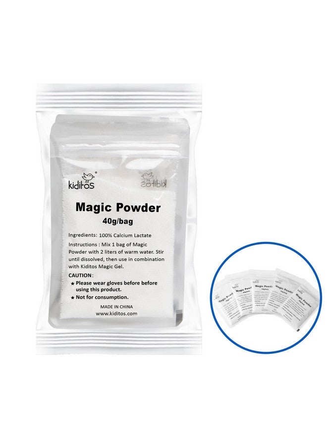 Kiditos Magic Water Elf Powder Refill,Aqua Fairy Water Gel Kit Powder Refill,5 Packs - Image 1