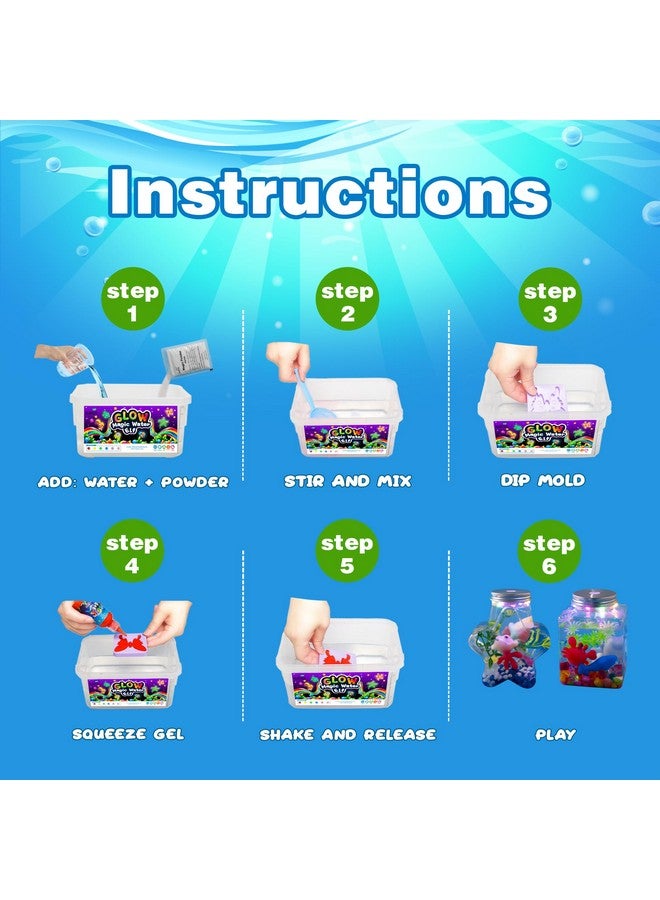 Kiditos Magic Water Elf Powder Refill,Aqua Fairy Water Gel Kit Powder Refill,5 Packs - Image 4