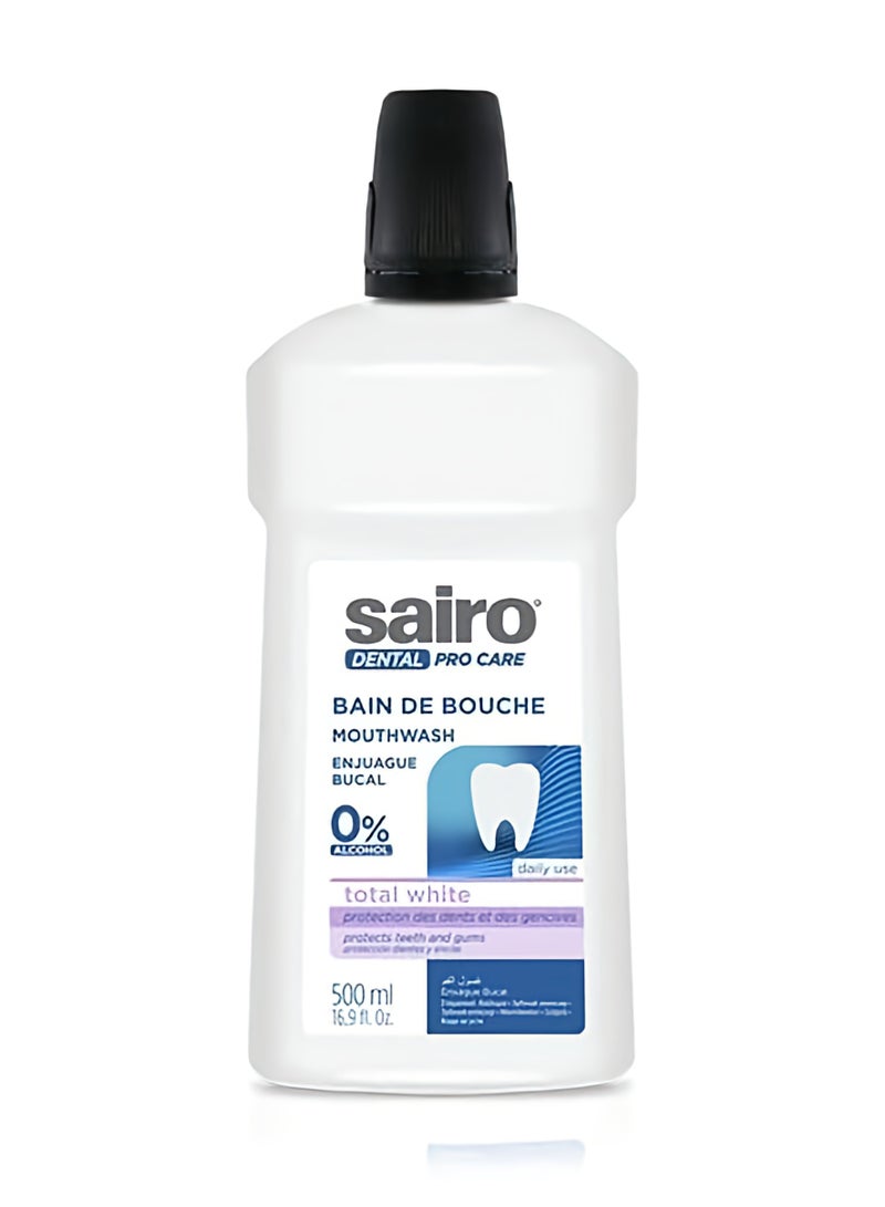 Sairo Total White Mouthwash 500ml