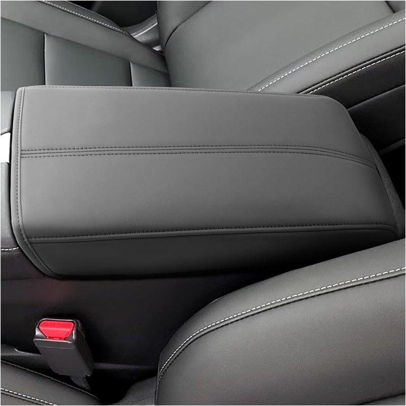 SXCY for 2025 2026 Nissan Murano Armrest Cover for 2025 2026 Nissan Murano Accessories 2025 2026 Murano Center Console Cover 2025 2026 Murano Middle Console Cover (Thin Cover with Black Line) - Image 1