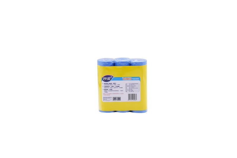 Miaojie Durable Trash Bags 3 Rolls Pack, Large 50cm×60cm 60Pcs, Premium PE Material, Super Toughness, Easy to Tear, Thoughtful Design - Image 4