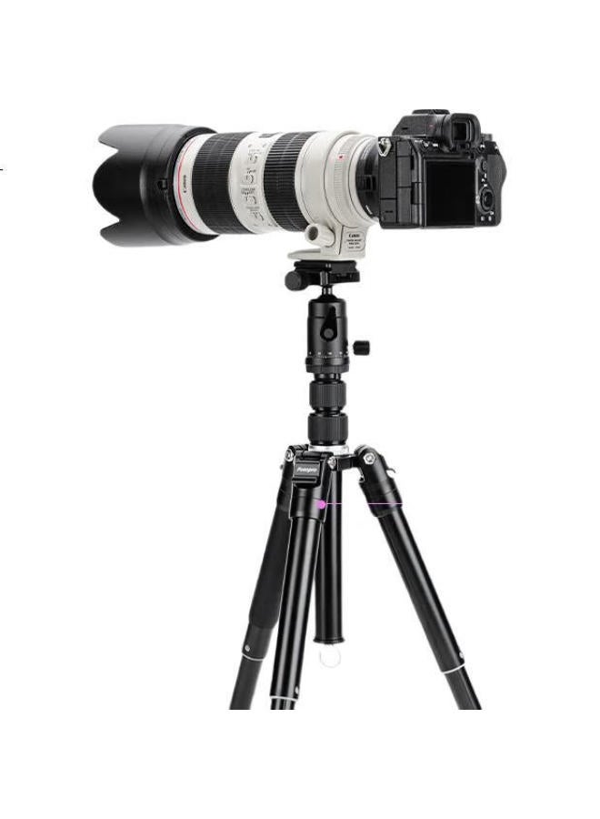 Fotopro Fy-830 Compact Folding Monopod With Quick Release For Concert Photography And Videography Digital Camera Tripod With Phone Holder, Includes Phone Clip - Image 3