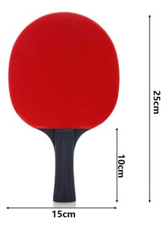 Generic Ping Pong Paddles Set High-Performance Table Tennis Paddle with Premium Ping Pong Balls With Storage Case 2 Players Table Tennis Racket Set For Indoor & Outdoor Games  - Image 2