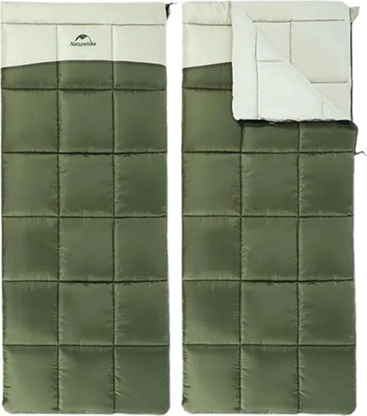 Naturehike LT250 Envelope Style Cotton Sleeping Bag -11°c