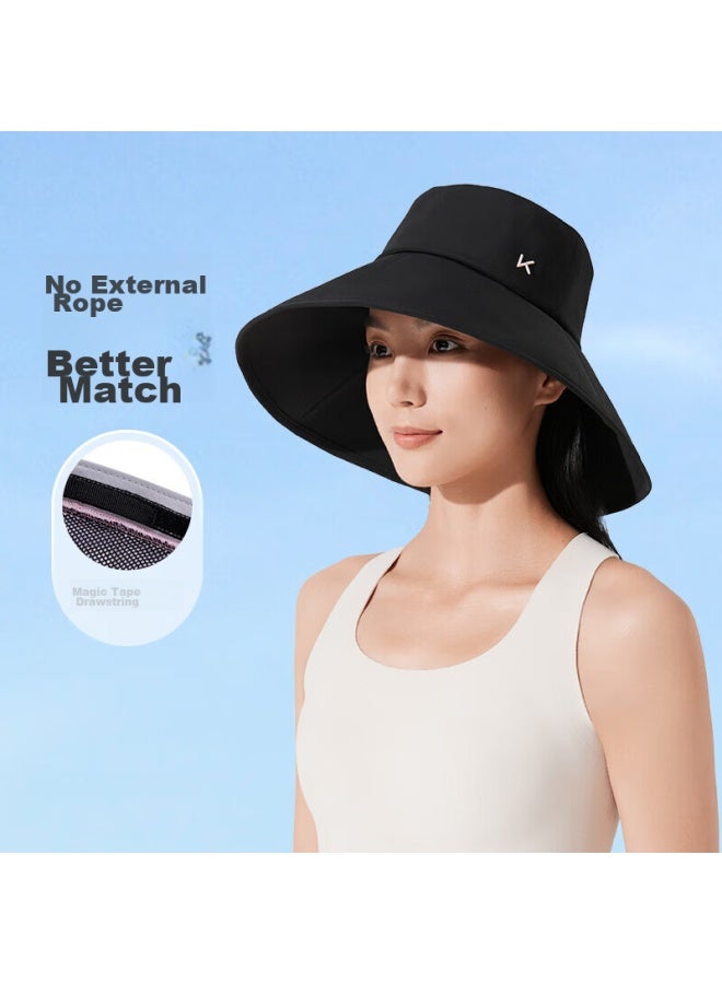 Keep Keep Wide-brimmed Fisherman Hat, Summer Uv Protection, Outdoor Sun Protection, Sunshade, Face-slimming, Beach-friendly, Popular Sun Hat  - Image 1