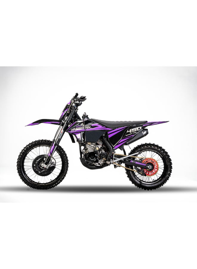 Sharmax Expert Pro RXP 450 – 449cc 4-Stroke Liquid-Cooled Enduro Motorcycle, 44 HP, 6-Speed - Image 3
