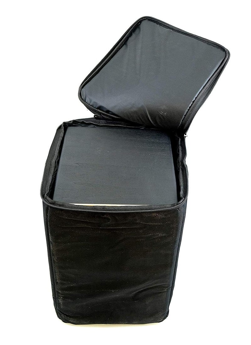 Mike Music - Cajon Drum, Wooden Percussion Cajon Box Drum Instrument with Internal Snare Strings, Cajons Hand Drums with Dedicated Backpack Cajon Bag, Hand Percussion Instruments Beat Box-Natural - Image 1