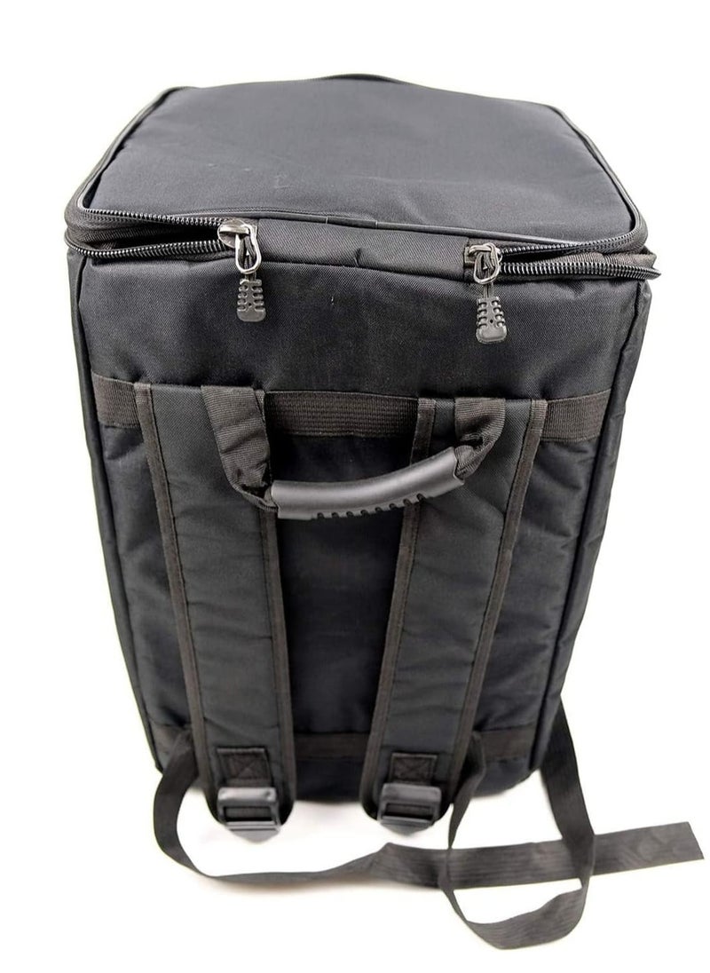 Mike Music - Cajon Drum, Wooden Percussion Cajon Box Drum Instrument with Internal Snare Strings, Cajons Hand Drums with Dedicated Backpack Cajon Bag, Hand Percussion Instruments Beat Box-Natural - Image 1