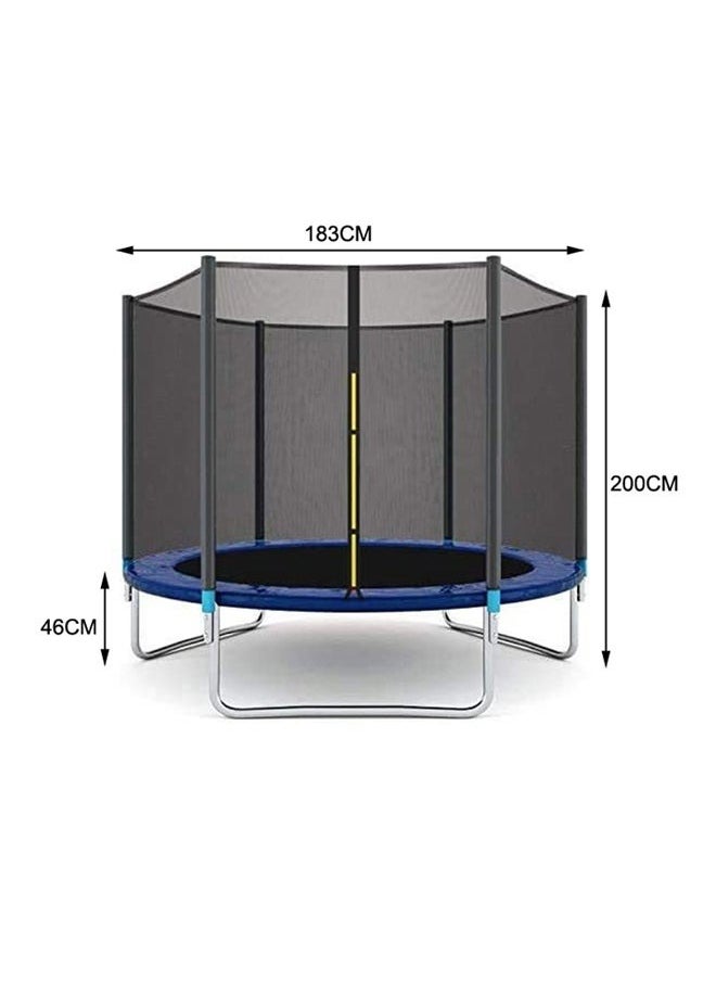 Cozara Trampoline With Safety Net For Children, 6 Feet  - Image 5